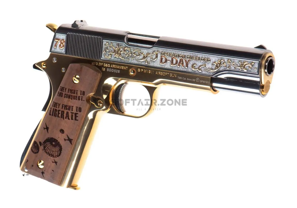 G&G GPM 1911 D-Day Limited Edition GBB inkl. Waffenkiste